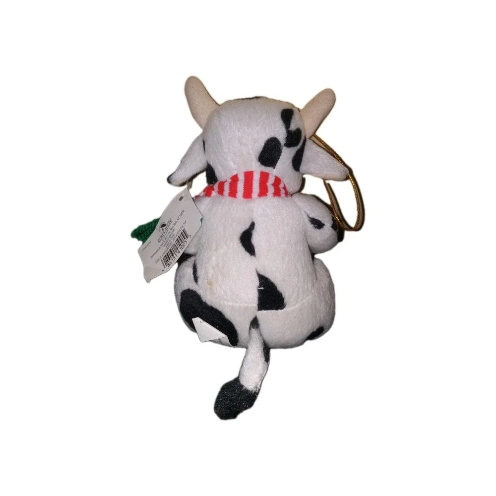 Kurt Adler Carolin Critters Cow Plush Ornament 6